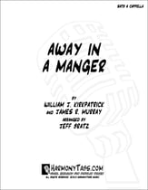 Away In A Manger SATB choral sheet music cover